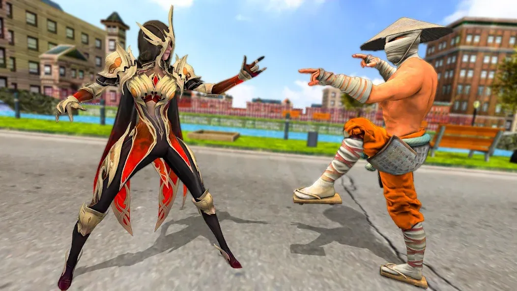 Ninja Master 3D Fighting Games [MOD: безлимитные деньги и энергия] Screenshot 5