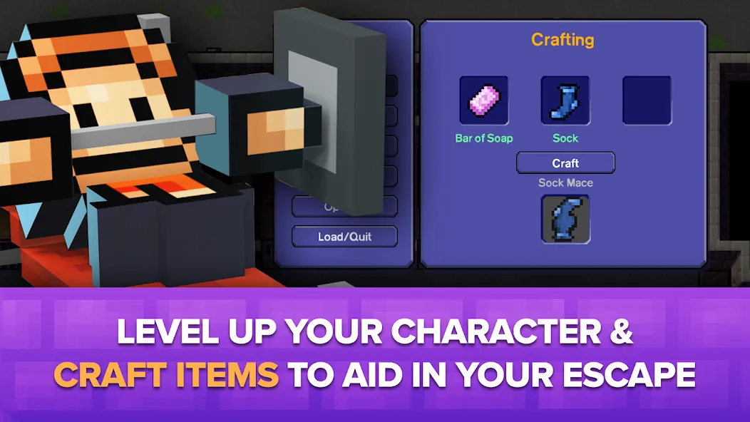 The Escapists: Prison Escape – [MOD: безлимитные деньги и открыты все уровни] Screenshot 5