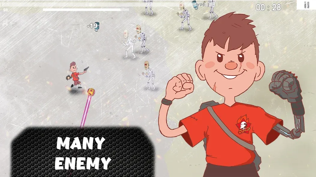 Atomic Survivors [MOD: бесконечные ресурсы и усиленное оружие] Screenshot 2