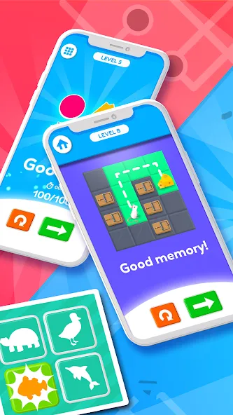 Train your Brain - Attention [MOD: безлимитные подсказки и открыты все уровни] Screenshot 2