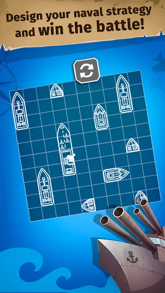 Sink the Fleet - Sea War [MOD: безлимитные деньги и открыты все уровни] Screenshot 3