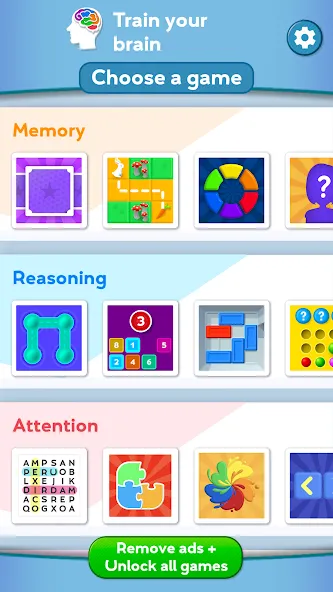 Train your Brain [MOD: безлимитные подсказки и открыты все уровни] Screenshot 5