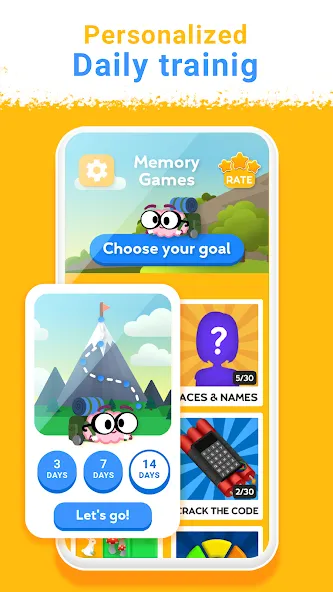 Train your Brain. Memory Games [MOD: без рекламы и все уровни открыты] Screenshot 3