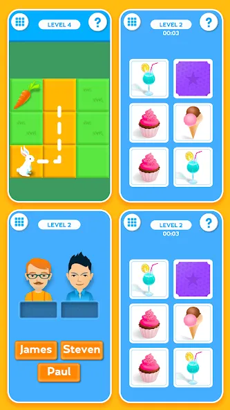 Train your Brain. Memory Games [MOD: без рекламы и все уровни открыты] Screenshot 4