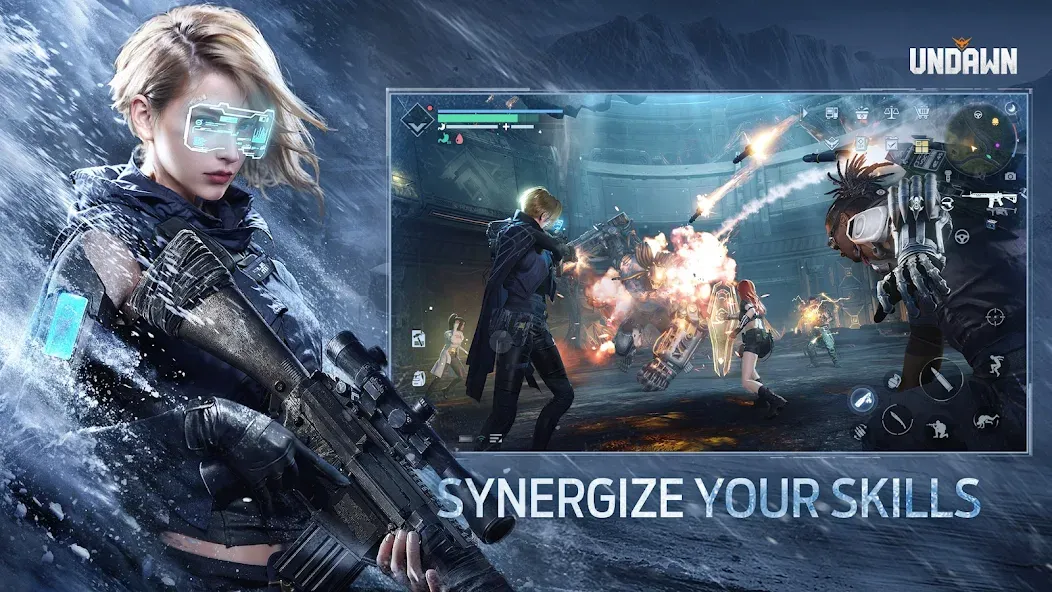 Undawn [MOD: безлимитные ресурсы и усиленное оружие] Screenshot 4