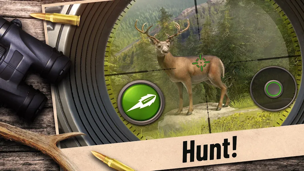 Hunting Clash: Shooting Games [MOD: много денег и все оружие] Screenshot 1