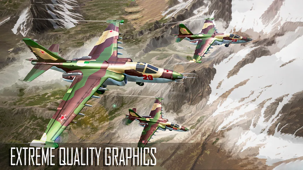 Jet Fighter: Sky Combat 3D [MOD: безлимитные деньги и патроны] Screenshot 4