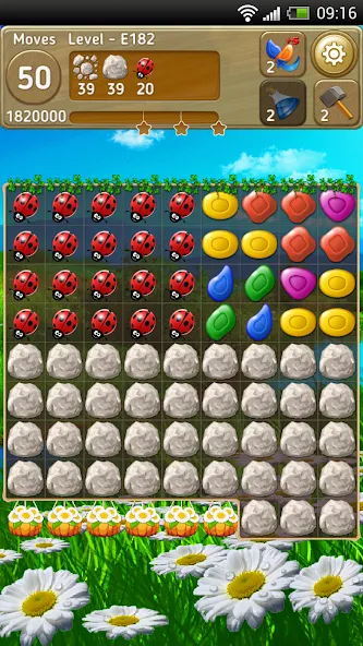 Gems Fever [MOD: много драгоценных камней и усилений] Screenshot 3