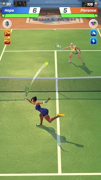 Tennis Clash: Multiplayer Game [MOD: безлимитные деньги и энергия] Screenshot 3