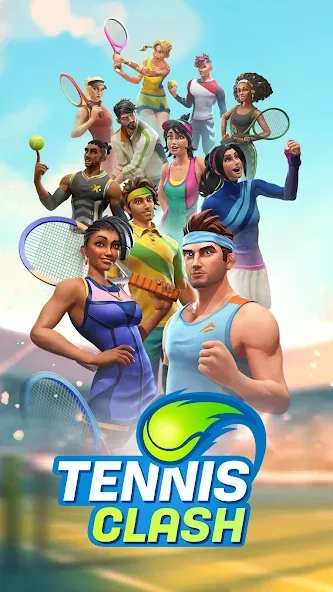Tennis Clash: Multiplayer Game [MOD: безлимитные деньги и энергия] Screenshot 4