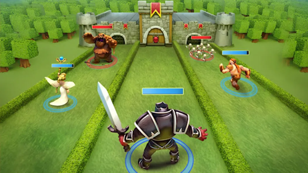 Castle Crush：Epic Battle [MOD: безлимитные монеты и энергия] Screenshot 1