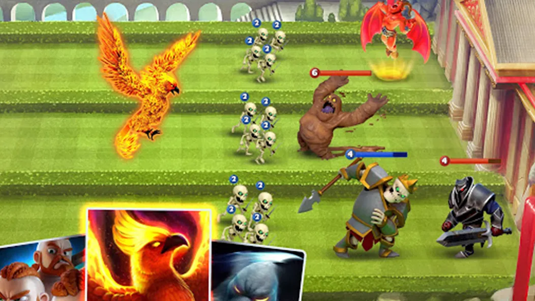 Castle Crush：Epic Battle [MOD: безлимитные монеты и энергия] Screenshot 3