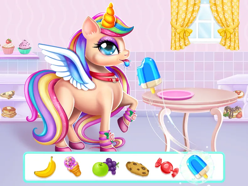 Unicorn Dress up Girls Game [MOD: безлимитные монеты и наряды] Screenshot 5