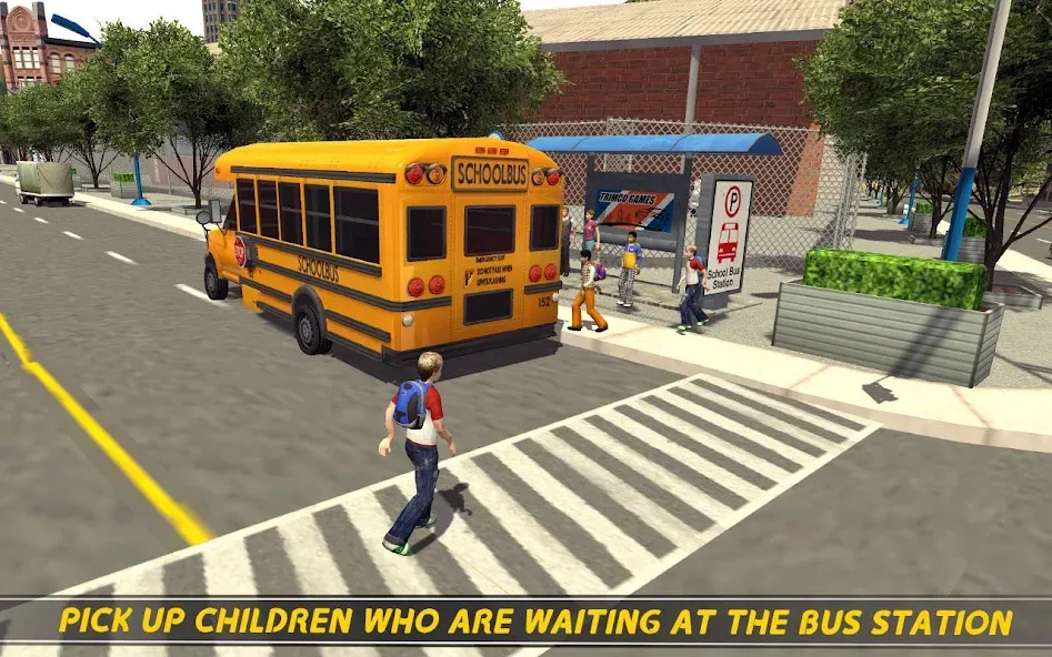School Bus 16 [MOD: безлимитные деньги и новые автобусы] Screenshot 1