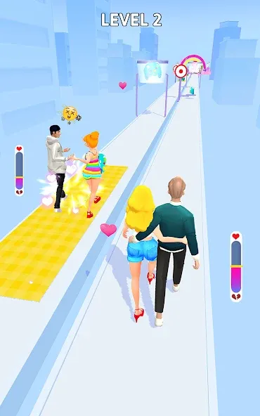 Bestie Breakup - Run for Love [MOD: безлимитные деньги и все уровни] Screenshot 3