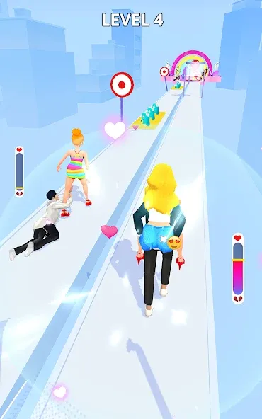 Bestie Breakup - Run for Love [MOD: безлимитные деньги и все уровни] Screenshot 4