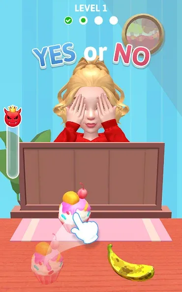 Yes or No?! - Food Pranks [MOD: безлимитные монеты и все блюда] Screenshot 1
