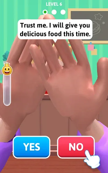 Yes or No?! - Food Pranks [MOD: безлимитные монеты и все блюда] Screenshot 3