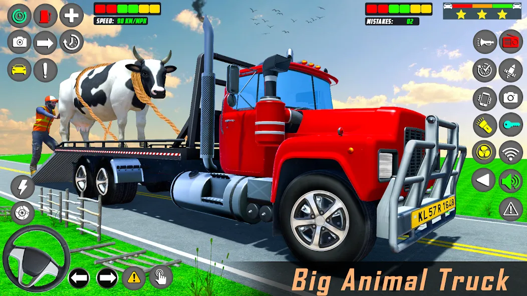 Animal Transport Driving Games [MOD: без рекламы и открыты все уровни] Screenshot 1