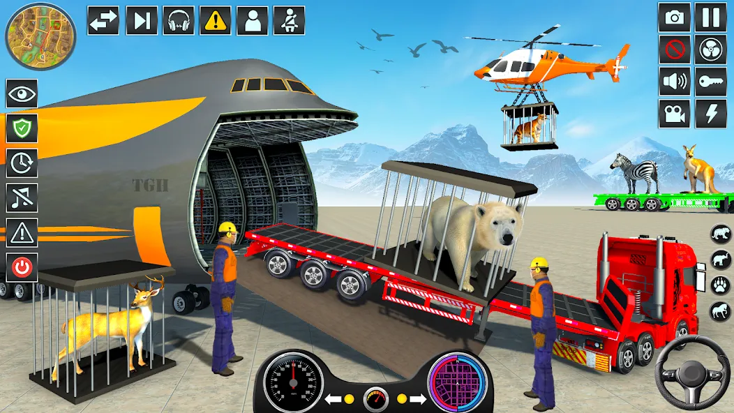 Animal Transport Driving Games [MOD: без рекламы и открыты все уровни] Screenshot 5