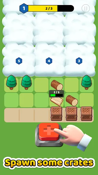 Tap to Build [MOD: безлимитные ресурсы и быстрая постройка] Screenshot 1