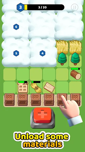 Tap to Build [MOD: безлимитные ресурсы и быстрая постройка] Screenshot 2