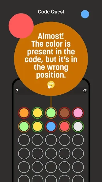 Code Quest - Code Breaker [MOD: безлимитные подсказки и уровни открыты] Screenshot 4