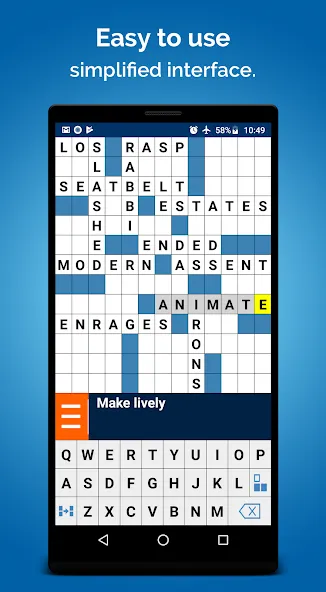 Crossword Puzzle [MOD: подсказки доступны без ограничений] Screenshot 1
