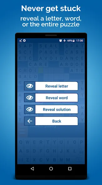 Crossword Puzzle [MOD: подсказки доступны без ограничений] Screenshot 3