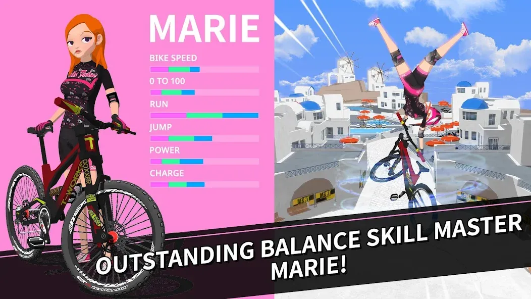 Downhill Masters [MOD: безлимитные деньги и улучшенные велосипеды] Screenshot 3