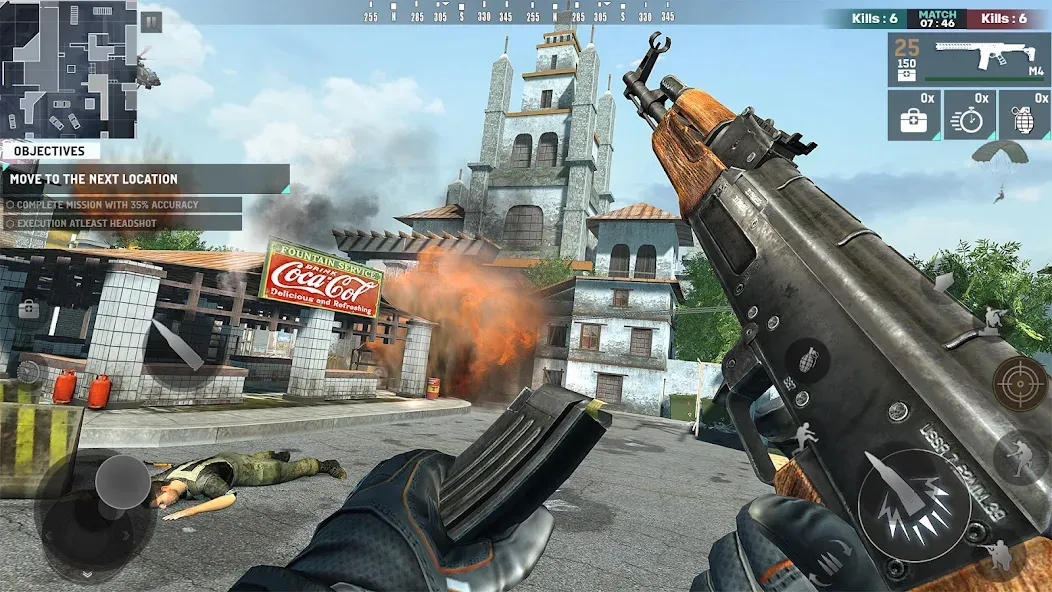 BattleZone: PvP FPS Shooter [MOD: безлимитные патроны и здоровье] Screenshot 1