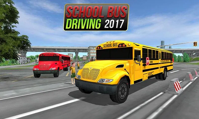 School Bus Driving Game [MOD: безлимитные деньги и топливо] Screenshot 1