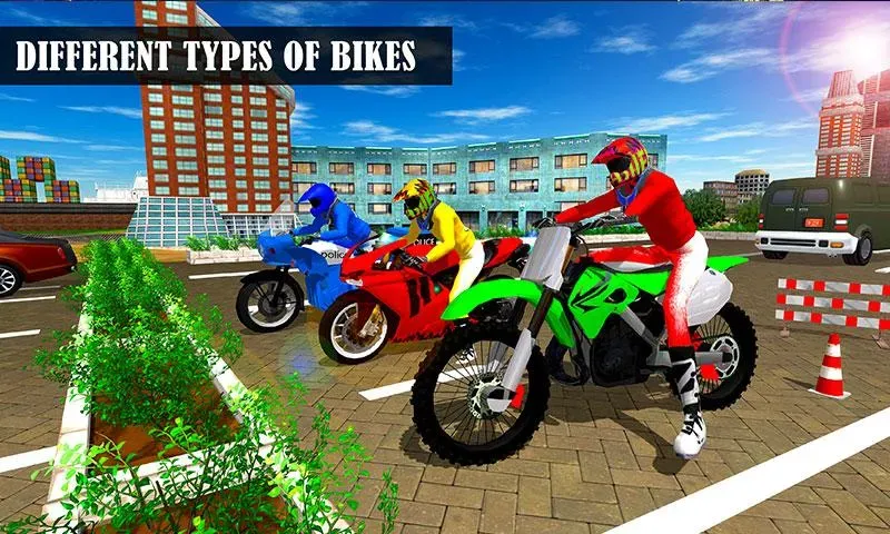 Bike Parking Moto Driving Game [MOD: безлимитные деньги и все мотоциклы] Screenshot 2