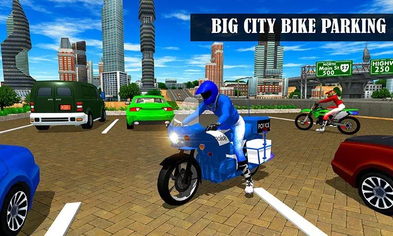 Bike Parking Moto Driving Game [MOD: безлимитные деньги и все мотоциклы] Screenshot 3