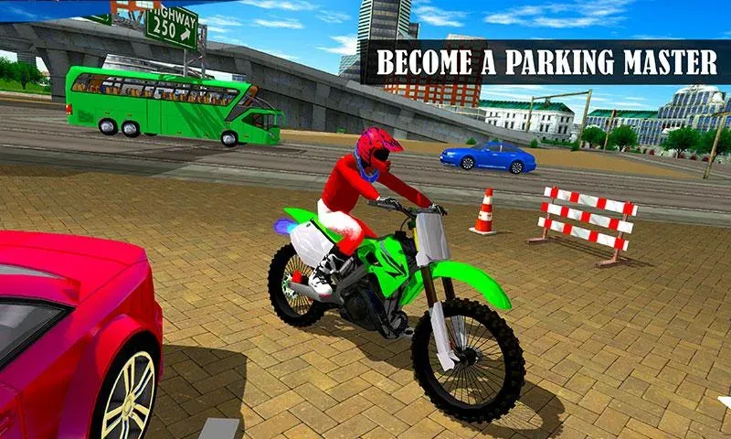 Bike Parking Moto Driving Game [MOD: безлимитные деньги и все мотоциклы] Screenshot 4