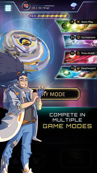Blade Bouncer 2: Revolution [MOD: безлимитные деньги и энергия] Screenshot 1