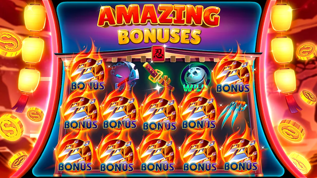 Slots UP - online casino game [MOD: безлимитные монеты и бонусы] Screenshot 4