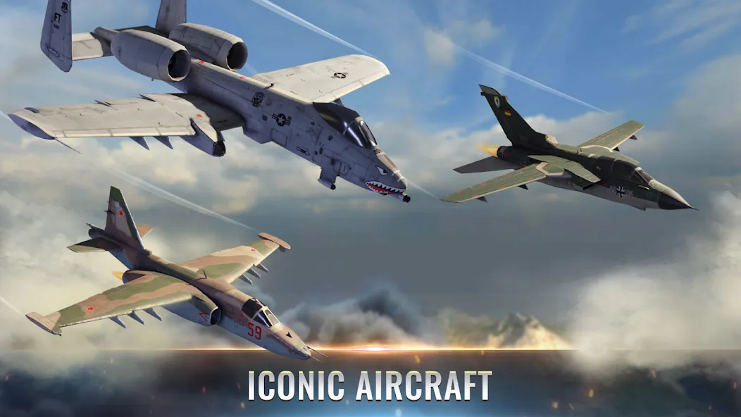 Fighter Pilot: HeavyFire [MOD: безлимитные деньги и топливо] Screenshot 1