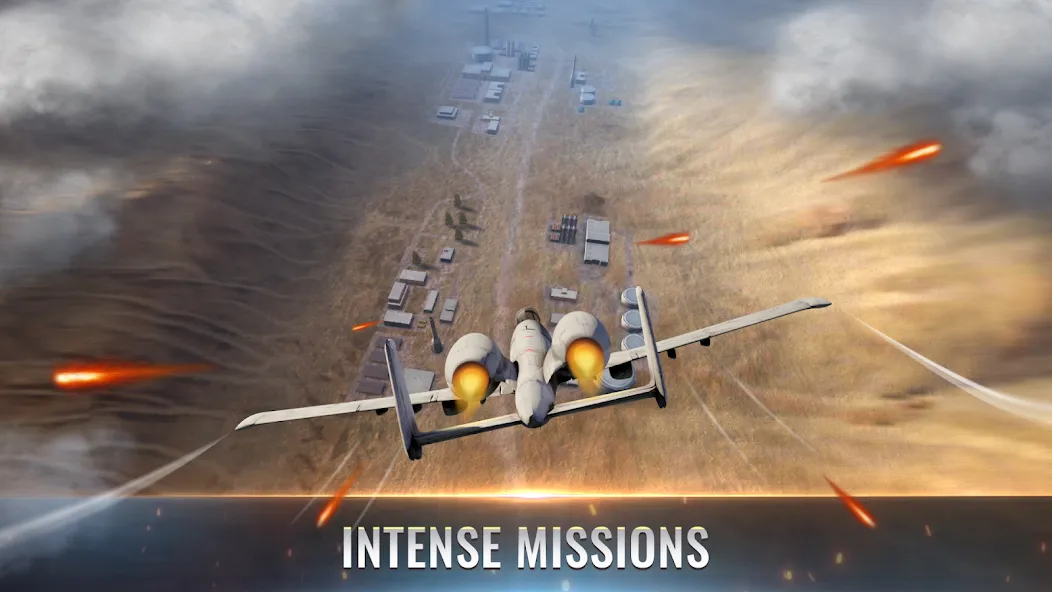 Fighter Pilot: HeavyFire [MOD: безлимитные деньги и топливо] Screenshot 2