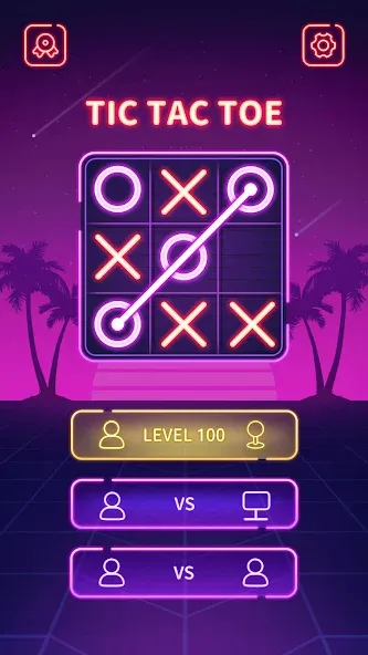 Tic Tac Toe - Offline XOXO [MOD: без рекламы и всё открыто] Screenshot 3