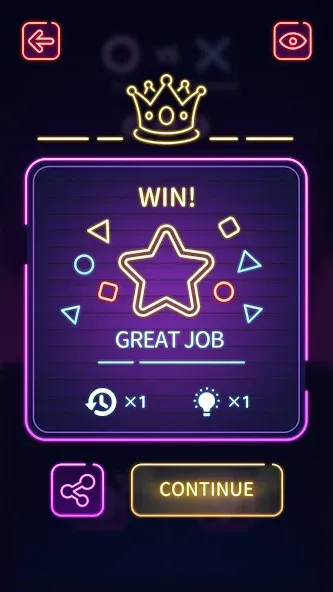 Tic Tac Toe - Offline XOXO [MOD: без рекламы и всё открыто] Screenshot 4