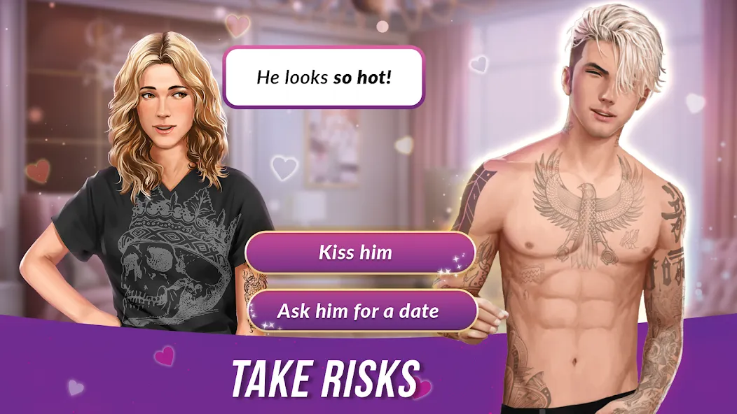 Perfume of Love, choice  story [MOD: открыты все варианты выбора] Screenshot 2
