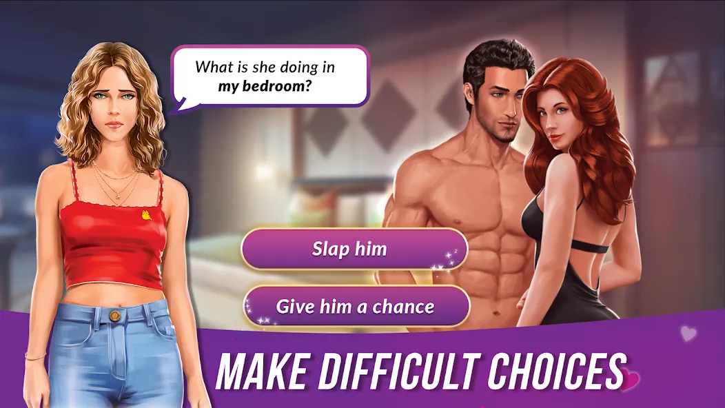 Perfume of Love, choice  story [MOD: открыты все варианты выбора] Screenshot 3