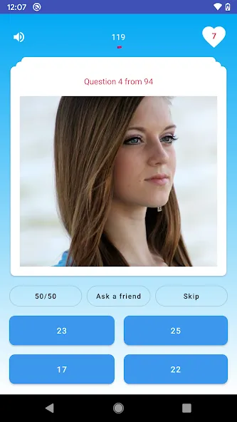 Quiz - Guess her age challenge [MOD: открыты все возрастные испытания] Screenshot 3