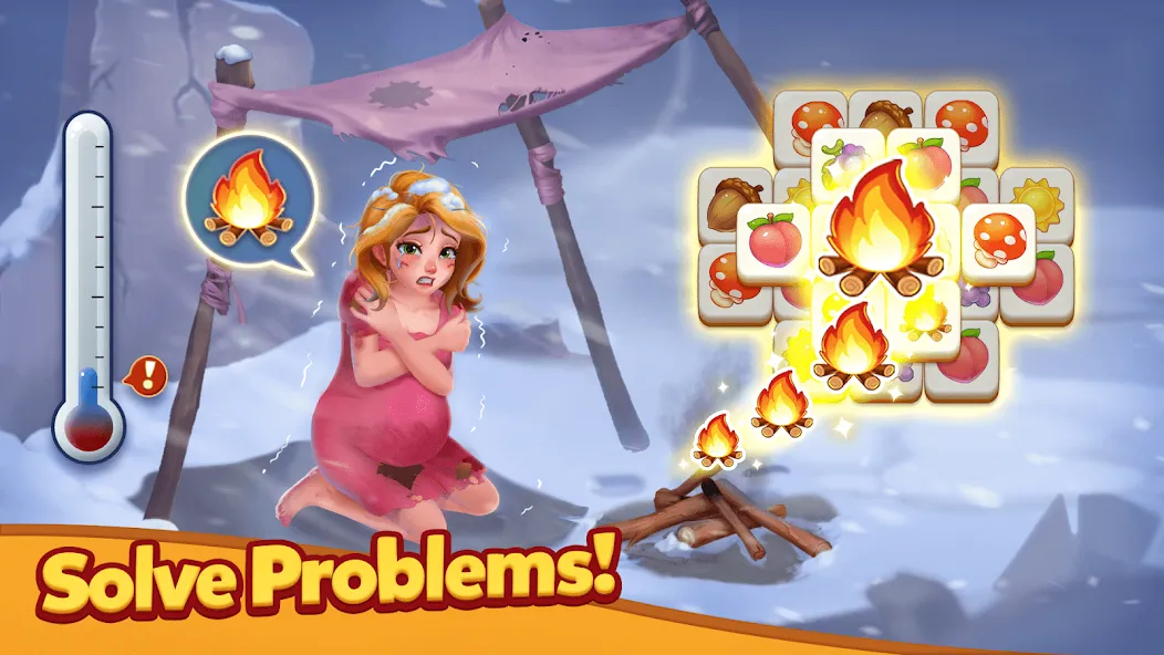 Tile Family: Match Puzzle Game [MOD: безлимитные подсказки и бустеры] Screenshot 2