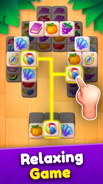 Tile Match [MOD: безлимитные подсказки и отмены ходов] Screenshot 2