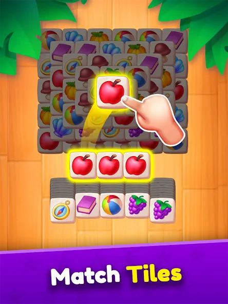 Tile Match [MOD: безлимитные подсказки и отмены ходов] Screenshot 5