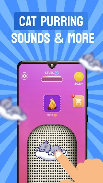 ASMR Microphone Sounds Game [MOD: без рекламы и открыты все звуки] Screenshot 1