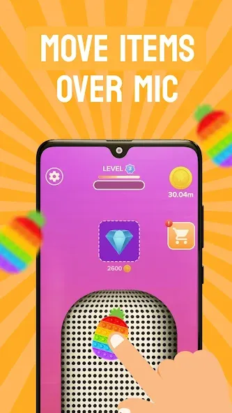 ASMR Microphone Sounds Game [MOD: без рекламы и открыты все звуки] Screenshot 2