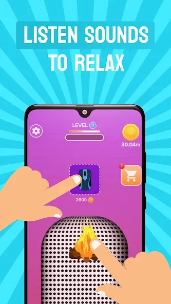 ASMR Microphone Sounds Game [MOD: без рекламы и открыты все звуки] Screenshot 5